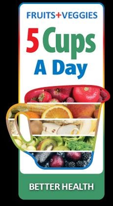 Fruits and Veggies — 5 Cups A Day, Better Health